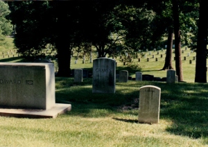 "Graves," Arlington National Cemetery, VA, 1990