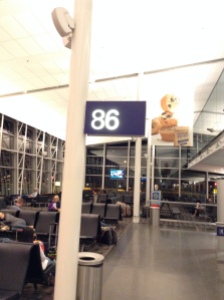 The Gate We Were "86'd" To at Aéroport de Montréal (Aug 18, 2014)