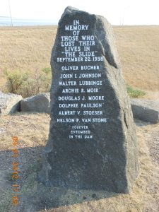Those Lost in The Fort Peck Slide of Sept 22, 1938