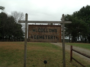 McColloms Cemetery, Upstate New York