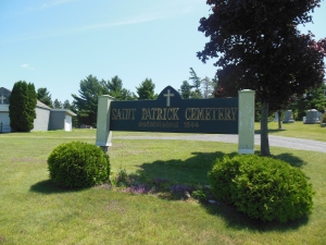 Saint Patrick Cemetery, Chateaugay, NY, July 16, 2015