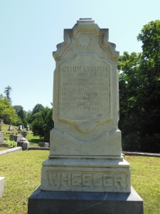 U. S. Vice President William A. Wheeler, Morningside Cemetery, Malone, New York, July 16, 2015