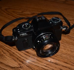 My First 35mm Camera! Sears KSX. (© F. P. Dorchak, December 29, 2016)