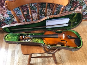 My Grandfather's Violin (©F. P. Dorchak, March 26, 2022)